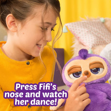 Інтерактивна м'яка іграшка Танцюючий Лінивець Pets Alive Fifi the Flossing Sloth Purple