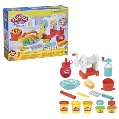 Ігровий набір Плей-До Картопля Фрі Play-Doh Kitchen Creations Spiral Fries Playset