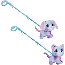 Інтерактивна іграшка Фурріал цуценя та котик FurReal Walkalots  Big Wags Cotton and Candy 2-Pack Toy