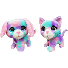 Інтерактивна іграшка Фурріал цуценя та котик FurReal Walkalots  Big Wags Cotton and Candy 2-Pack Toy