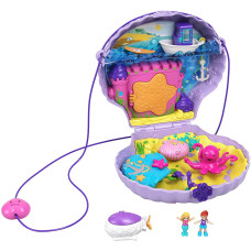 Ігровий Набір Поллі Покет Дивовижний світ Черепашка Polly Pocket Tiny Power Seashell Purse