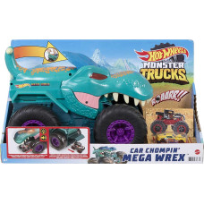 Мега Монстр Трак Хот Вілс Hot Wheels Monster Trucks Car Chompin' Mega Wrex Giant Vehicle