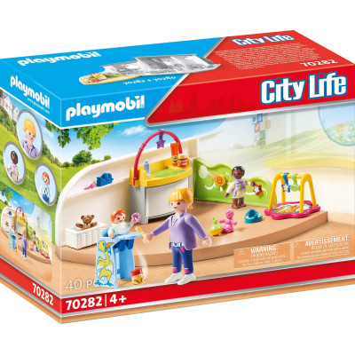 Ігровий набір Плеймобіл Ясельна група Веселка Playmobi City Life 70282