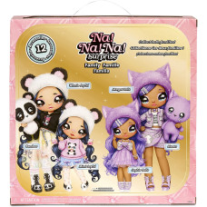 Ігровий Набір На На На Сюрприз Сім'я Панда Na! Na! Na! Surprise Family Soft Doll Set