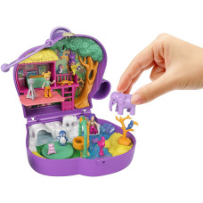 Ігровий набір Поллі Покет Кишеньковий світ пригоди зі слониками Polly Pocket GTN22