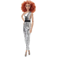 Колекційна лялька Барбі Barbie Signature Barbie Looks Doll (Red Curly Hair)