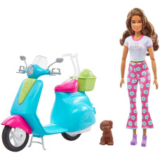 Барбі Мандрівниця на скутері Barbie Travel Playset Travel Doll and Scooter