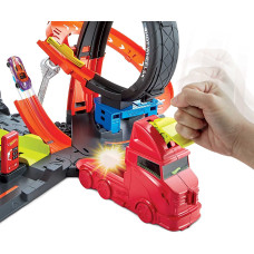 Ігровий набір Хот Вілс Напад Горили Hot Wheels Toxic Gorilla Slam Gas Station