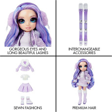 Лялька Рейнбоу Хай Вайолет Віллоу Rainbow High Winter Violet Willow – Purple Fashion Doll
