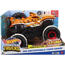 Монстр Трак Хот Вілс  Hot Wheels Monster Trucks HW Unstoppable Tiger Shark RC 4x4