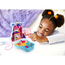 Ігровий набір сумка Поллі Покет вечірні посиденьки з ведмежам Polly Pocket Teddy Bear Purse