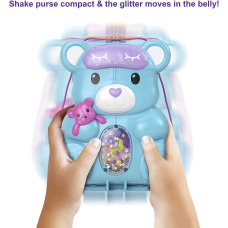 Ігровий набір сумка Поллі Покет вечірні посиденьки з ведмежам Polly Pocket Teddy Bear Purse