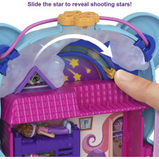 Ігровий набір сумка Поллі Покет вечірні посиденьки з ведмежам Polly Pocket Teddy Bear Purse