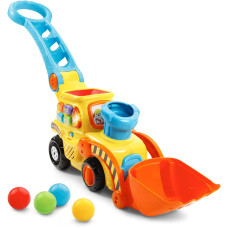 Каталка бульдозер Vtech Pop a Balls Push & Pop Bulldozer