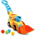 Каталка бульдозер Vtech Pop a Balls Push & Pop Bulldozer