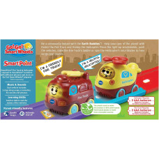 Інтерактивні машинки VTech Go! Go! Smart Wheels Earth Buddies Vehicle 2-Pack