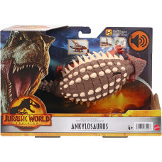 Фігурка Динозавр Анкилозавр зі Звуком ​Jurassic World Dominion Roar Strikers Ankylosaurus Dinosaur