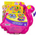 Игровой набор Полли Покет Фламинго Polly Pocket Flamingo Party Large Compact 