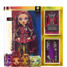 Лялька Рейнбоу Хай Міла Беррімор Rainbow High Mila Berrymore- Burgundy Red Fashion Doll
