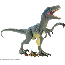 Величезний динозавр Велоцираптор Jurassic World Large Dinosaur Toy Super Colossal Velociraptor