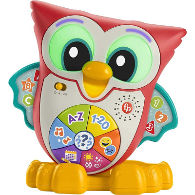 Интерактивная Сова Фишер-Прайс Fisher-Price Linkimals Interactive Learning Toy  Owl