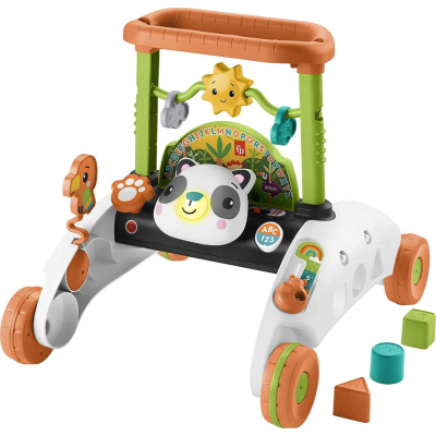 Інтерактивні двосторонні ходунки Фішер Прайс Fisher-Price 2-Sided Steady Speed Panda Walker