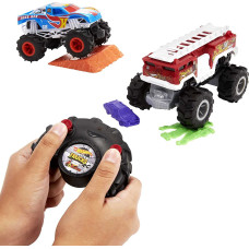 Монстр Трак Хот Вілс 2 шт Wheels RC Monster Trucks 2-Pack  in 1:24