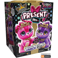 Інтерактивне цуценя сюрприз Радужна Фея Present Pets Princess Puppy Interactive Surprise Plush Toy