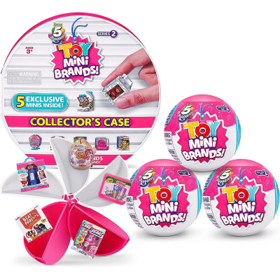 Игровой набор 5 Игрушек-Сюрпризов Мини Бренд 5 Surprise Toy Mini Brands Series 2 