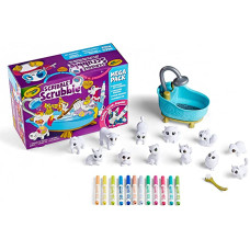 Набір для творчості Крайола Малюй та змивай Crayola Scribble Scrubbie Pets Mega Pack blue