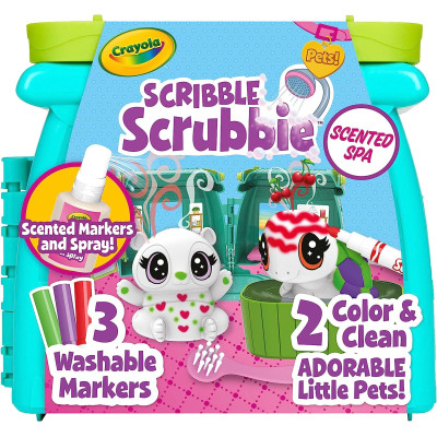 Набір для творчості Крайола Спа для тварин Crayola Scribble Scrubbie Pets Scented Spa