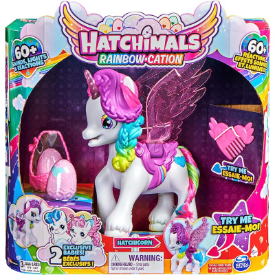 Інтерактивна іграшка Єдиноріг Хатчикорн Hatchimals CollEGGtibles, Hatchicorn Unicorn Toy