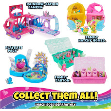 Фігурки Хетчімалс сюрприз в яйці Сім'я Райдужних Лам Hatchimals CollEGGtibles Rainbow-Cation Llama Family