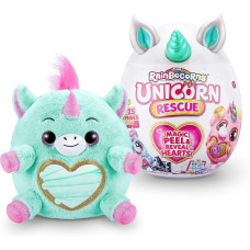 М'яка іграшка сюрприз з аксесуарами Rainbocorns Unicorn Rescue Surprise (Blue) by ZURU