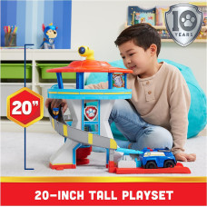 Щенячий Патруль Большая Спасательная Станция Paw Patrol Lookout Tower Playset Toy Car Launcher