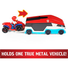 Щенячий Патруль Райдер та патрульовоз Paw Patrol True Metal PAW Patroller Die-Cast