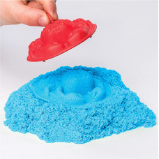 Кінетичний пісок Kinetic Sand Замок з піску Kinetic Sand Sandbox Set Kids Toy with 1lb All-Natural Blue