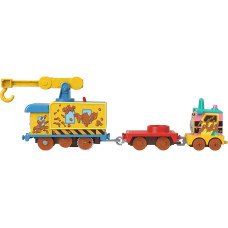 Моторизований паравозик Сенді Фішер Прайс Thomas & Friends Set Muddy Fix 'Em Up Carly The Crane