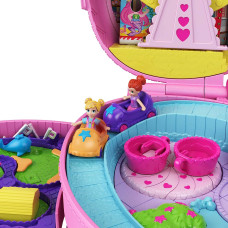 Ігровий набір Поллі покет Рюкзак розваг Polly Pocket 2-In-1 Travel Toy Playset Tiny Is Mighty Back Backp