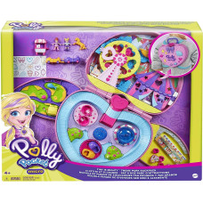 Ігровий набір Поллі покет Рюкзак розваг Polly Pocket 2-In-1 Travel Toy Playset Tiny Is Mighty Back Backp