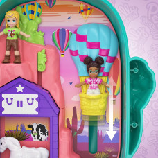 Ігровий набір Поллі Покет Кактусове Ранчо Polly Pocket World Cactus Cowgirl Ranch Compact