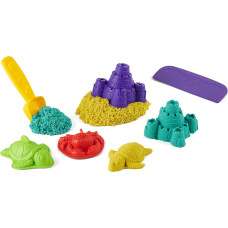 Кінетичний пісок На березі моря Kinetic Sand Seaside Playset Squeezable Mouldable