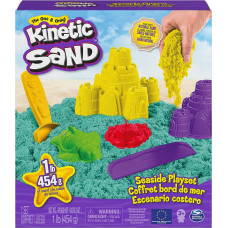 Кінетичний пісок На березі моря Kinetic Sand Seaside Playset Squeezable Mouldable