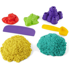 Кінетичний пісок На березі моря Kinetic Sand Seaside Playset Squeezable Mouldable