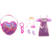 Одяг для Барбі Barbie Clothes Deluxe Clip-On Bag with Birthday Outfit