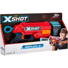 Скорострільний бластер ZURU X-Shot Excel Double Reflex 6 Foam Dart Blaster