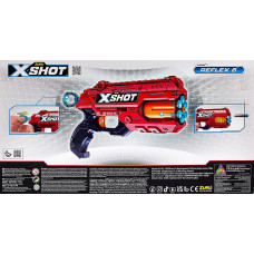 Скорострільний бластер ZURU X-Shot Excel Double Reflex 6 Foam Dart Blaster