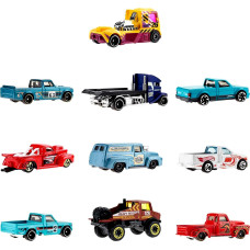 Набір машинок Хот Вілс 10 шт Hot Wheels 10-Pack, Set of 10 Toy Trucks in 1:64