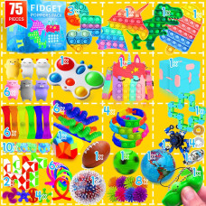 Розвивальний сенсорний набір 30 шт. 30 Pack Pop Tubes Sensory Toys