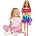 Лялька барбі Найкраща подружка 70 см Barbie 28 Best Fashion Friend Doll Rainbow Dress